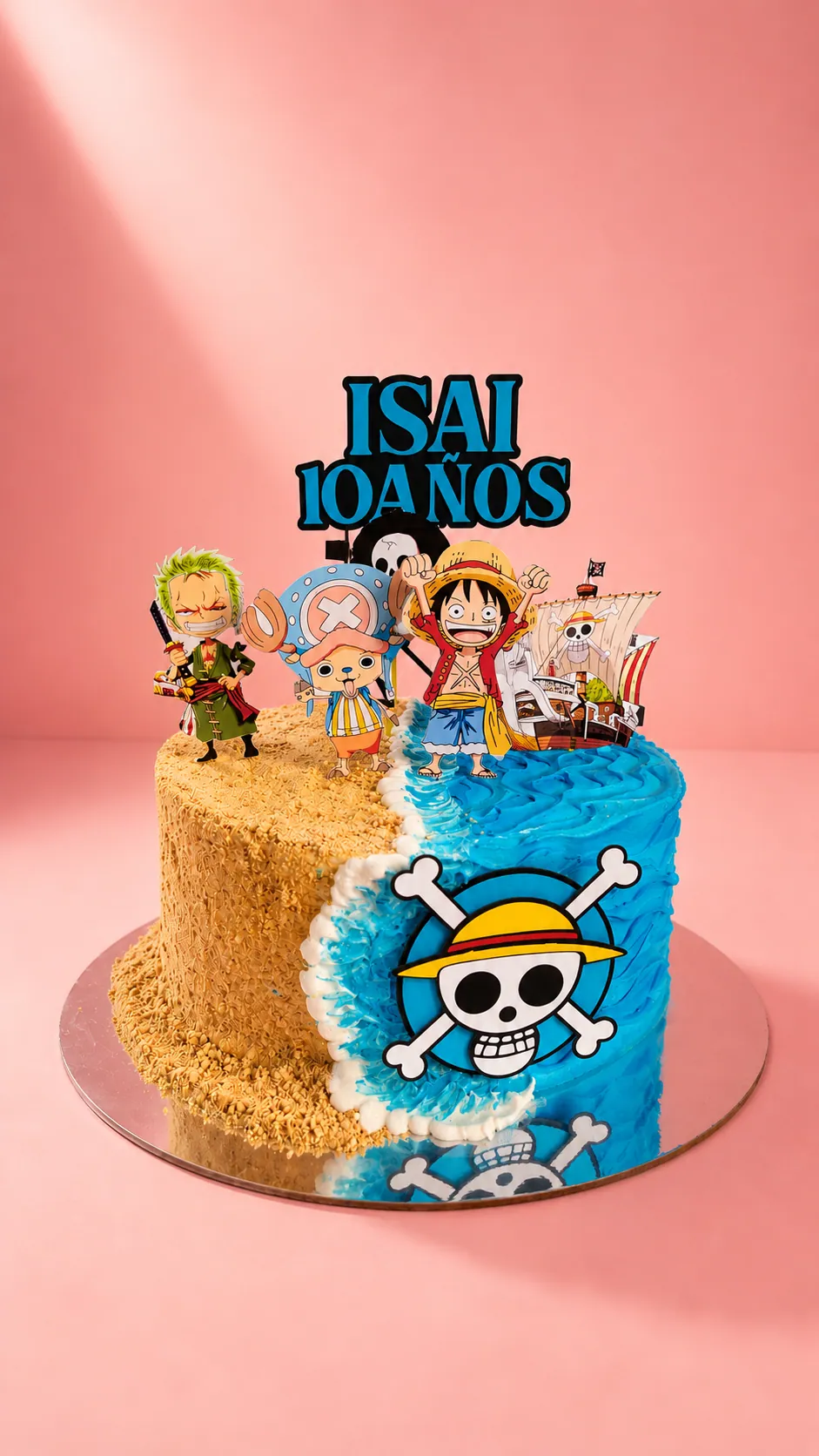 Torta temática One Piece - Chavela's Bakery